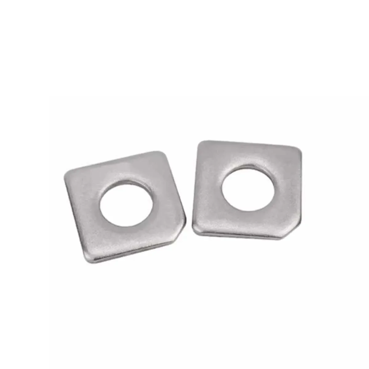 304 Stainless Steel Square Diagonal Gasket, i-Shaped Steel Flat Gasket For Slag Steel, M8M10M12M16M18M20M