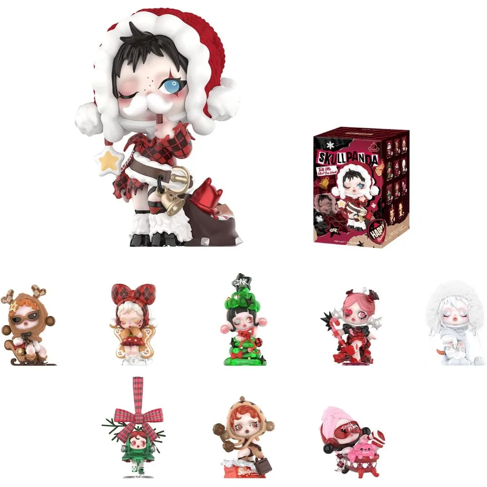 

MART SKULLPANDA Wishing Time Series Blind Box Figures, Random Design Action Figures, Collectible Toys
