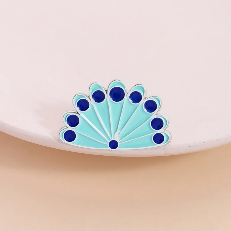 Magical Ladybug Peacock Camouflage Enamel Pin Cartoon Comics Anime Peripheral Brooch Lapel Badge Jewelry Gift for Fans Friends