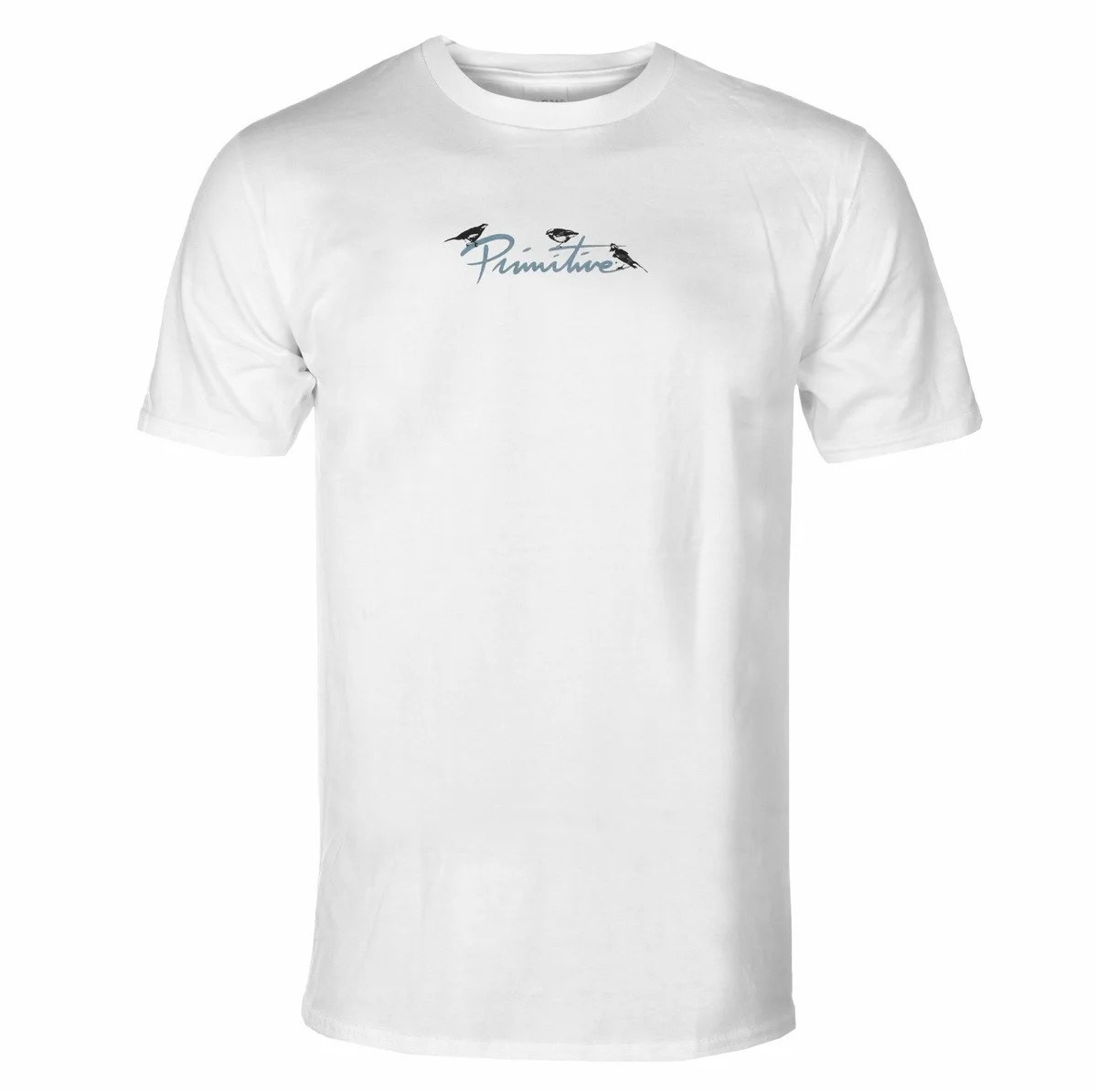 2026 Reggae Co‑branded Streetwear Short Sleeve Top Primitive Bob Marley Three Little Birds Front Bird Logo Back Live
