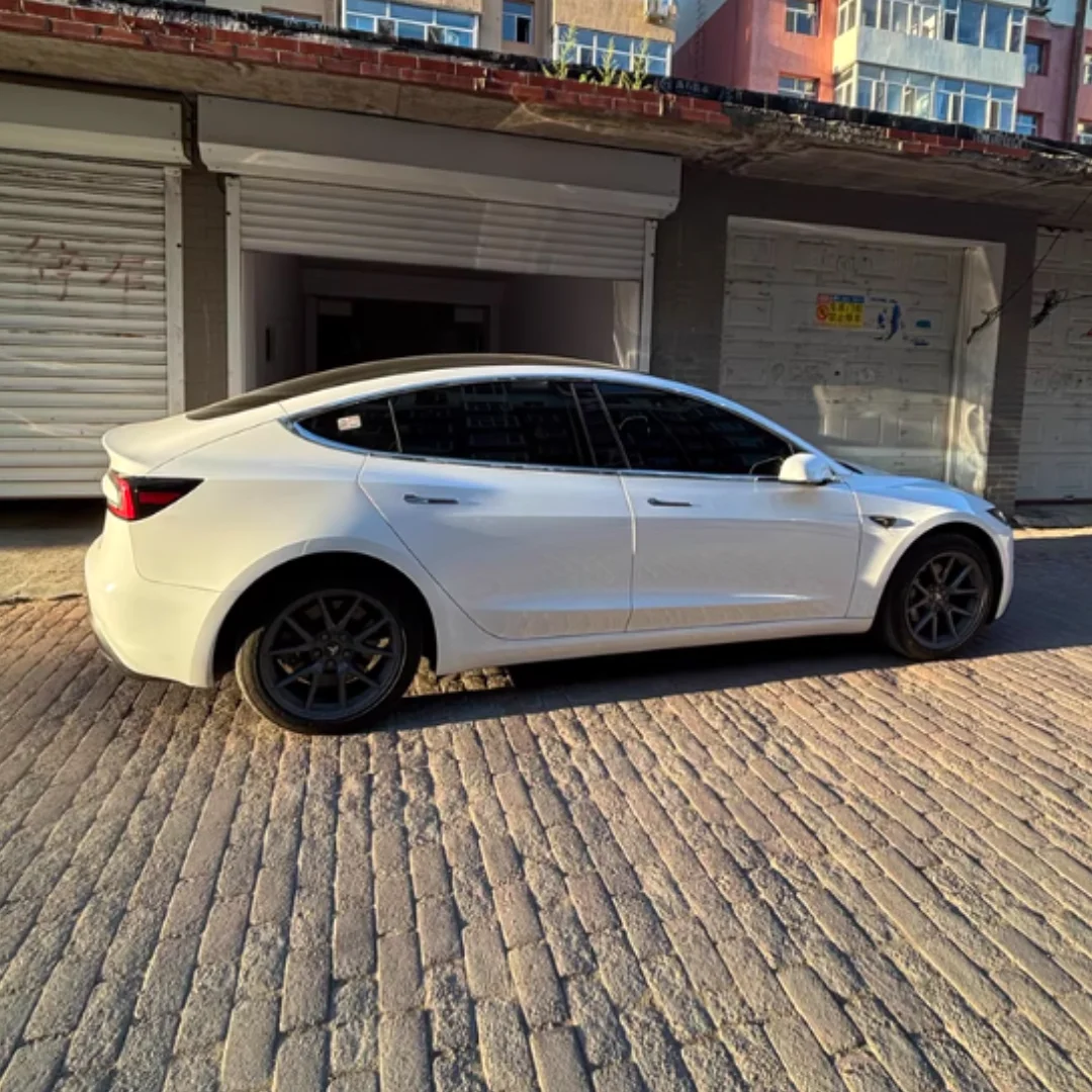 

For Tesla Model Y 3 2017-2024 10pcs Black Silver Exterior Window Molding Decorative Strip Sill Side Cover Trim Car Accessories