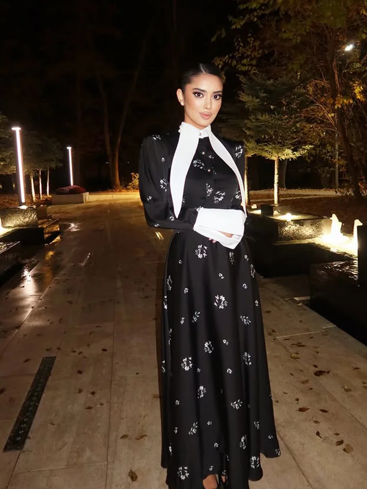 CNYISHE Prints Patchwork Button Elegant Women Dresses Party Outfits Fashion Skinny A-Line Sexy Club Bodycon Vestidos Robes