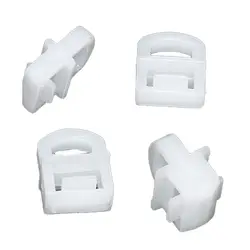 Car Plastic Fasteners Clip For Volvo fm500 Auman Dongfeng J6 Truck Renault Curtains Straight Pulley Buckle Rings Rivet