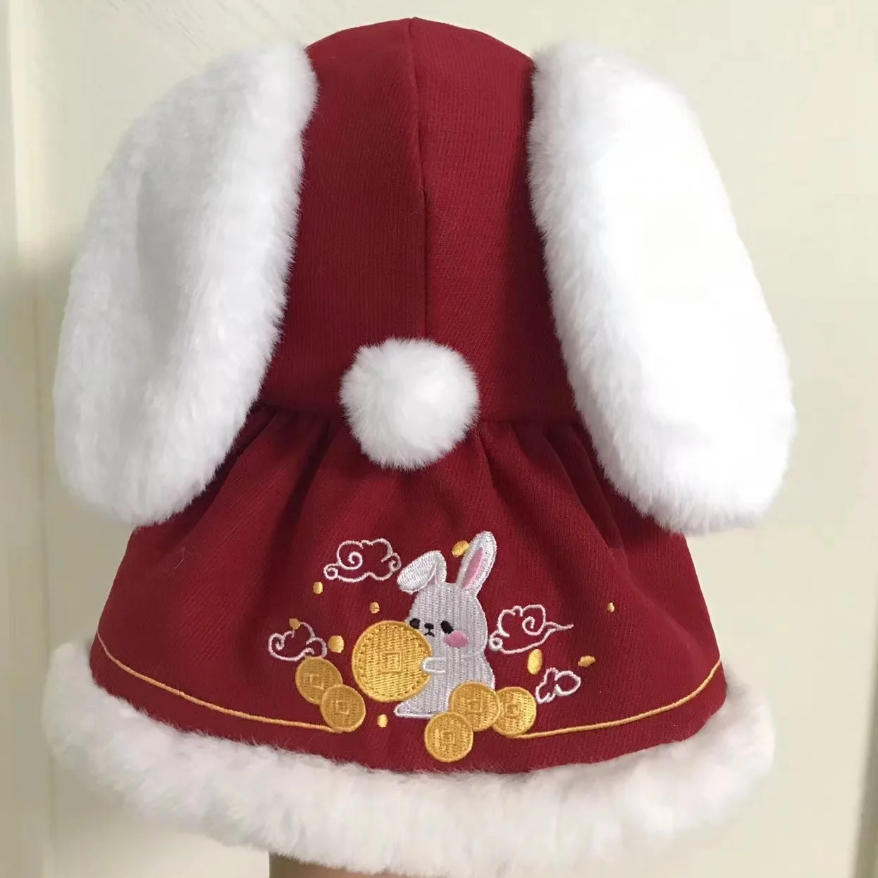

Only Clothes 20cm Baby Clothes Autumn And Winter Without Attributes Red Cloak 20cm Cotton Doll Clothes New Set Birthday Gift