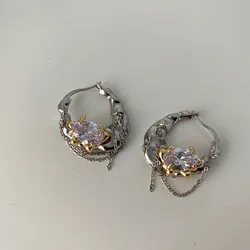 Niche Design High-end Freshwater Pearl Necklace Earrings Personality Versatile Temperament Fashion Necklace Earrings Wholesale