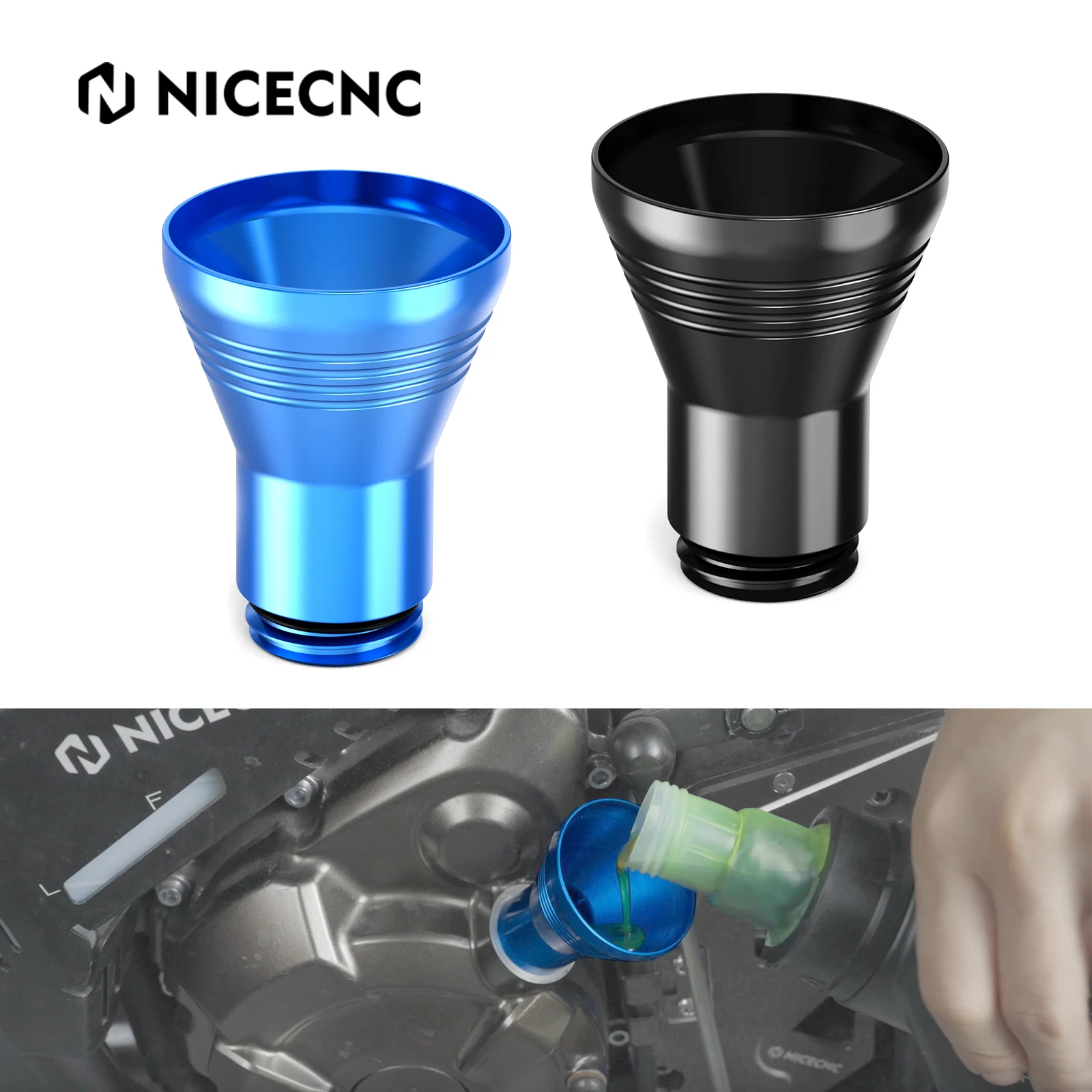 

For 2022 Yamaha Tenere 700 WR Motorcycle Engine Oil Filler Funnel for Yamaha Tenere 700/Rally Edition XTZ700 2019 2020-2024