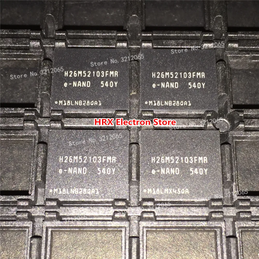 100% New Original H26M52103FMR 16GB BGA EMMC H26M52103FMRE-NAND (1-10piece)