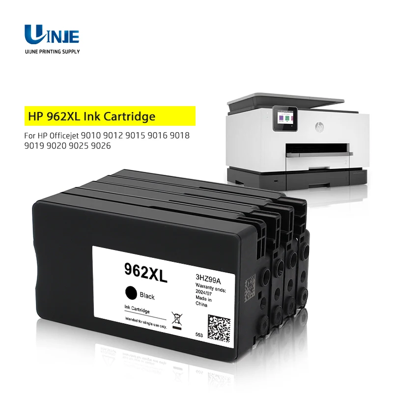 

Original HP 962XL Ink Cartridges 962 XL For HP OfficeJet 9010 9012 9015 9018 9022 9023 9025 9026 9027 9028 9020 Printer Ink