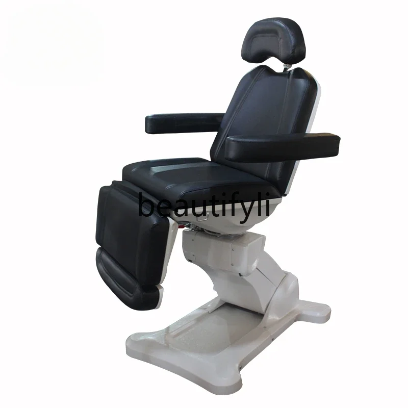 

Luxury rotating electric beauty bed Tattoo injection plastic surgery bed Plastic surgery hospital