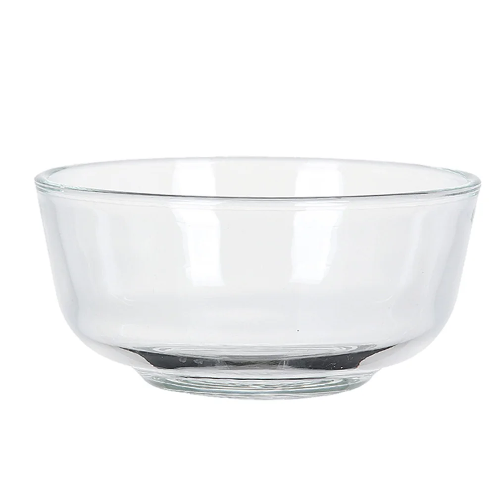 Ensaladera de vidrio transparente, almacenamiento de frutas y alimentos, postre, cocina, vajilla para el hogar, ensaladera de vidrio, vajilla de cocina, 1 Uds.