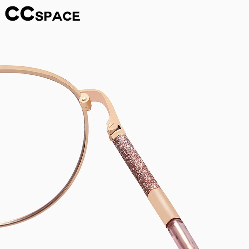 Women Round Metal Optical Reading Glasse Fashion Spring Hinge Resin Presbyopic Eyeglass Custom Prescription Spectacles #303816