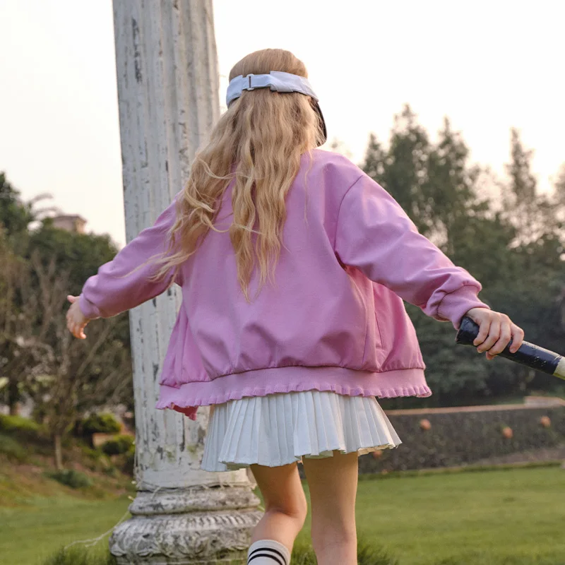 ديف بيلا الأطفال سترة قطن الخريف الشتاء الفتيات الدفء معطف طويل الأكمام ملابس خارجية رياضية غير رسمية الاطفال الملابس DK1250867 #3