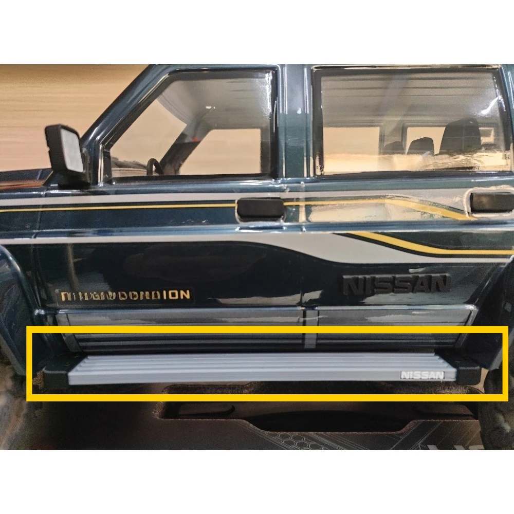 YIKONG YK4107 1/10 RC Car Spare Parts Body Modification Parts Simulation Side Pedal