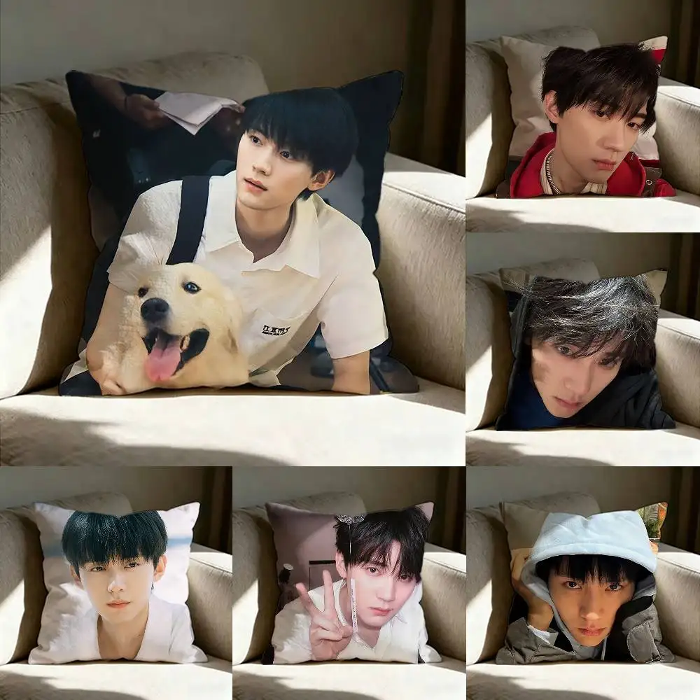 

Zhou Yiran Zhang Lurang When I Fly Towards You Various Sizes Square Pillow Case For Car Home Bedchamber Decor