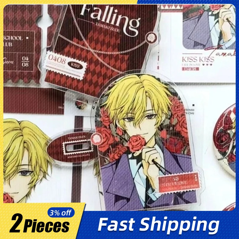 

10 см/3,93 дюйма, хост-клуб средней школы Оран, акриловые стоячие тарелки, борода, король, кольцо, творчество, аниме, периферийные устройства, мультяшные фигурки, игрушки