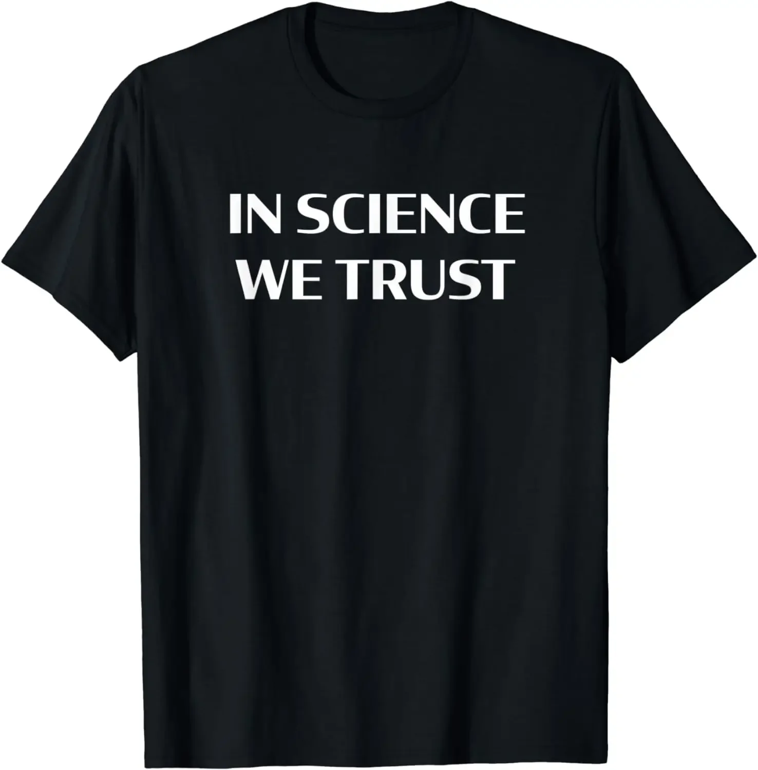 In Science We Trust T-Shirt Fun Science Patterned Clothes  Women Clothing  Camisetas  Ropa De Mujer