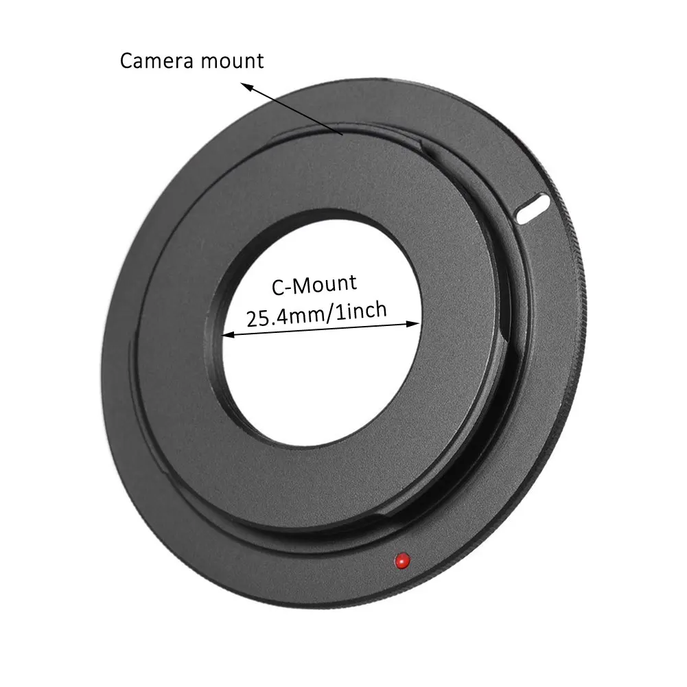 C/CS mount adapter ring C-mount CCTV lens Transfer DSLR/mirrorless camera for Canon/Nikon/Sony/Panasonic/Fuji camera