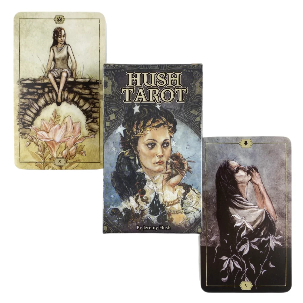 Hush Tarot Cards A 78 Deck Oracle English Visions Divination Edition Borad Playing Games