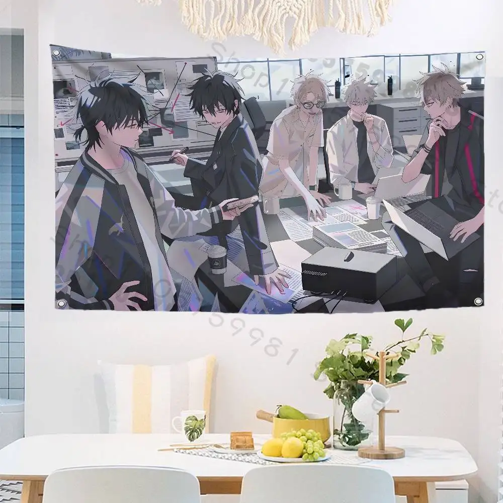 Anime L-Link Click High-Quality Flag Tapestry Banner Bedroom Living Room Bar Party Wall Decor Outdoor Use