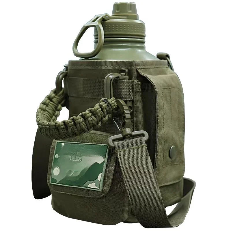 Outdoor Tactical Kettle Large Capacity Sports Portable Thermos Cup