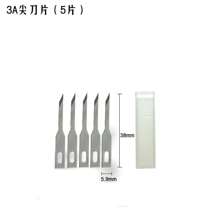 Antislip metalen scalpel + 11 stuks SK5 messen houtsnijwerk messen fruit voedsel ambachtelijke sculptuur graveermes handgereedschap WL-9302S