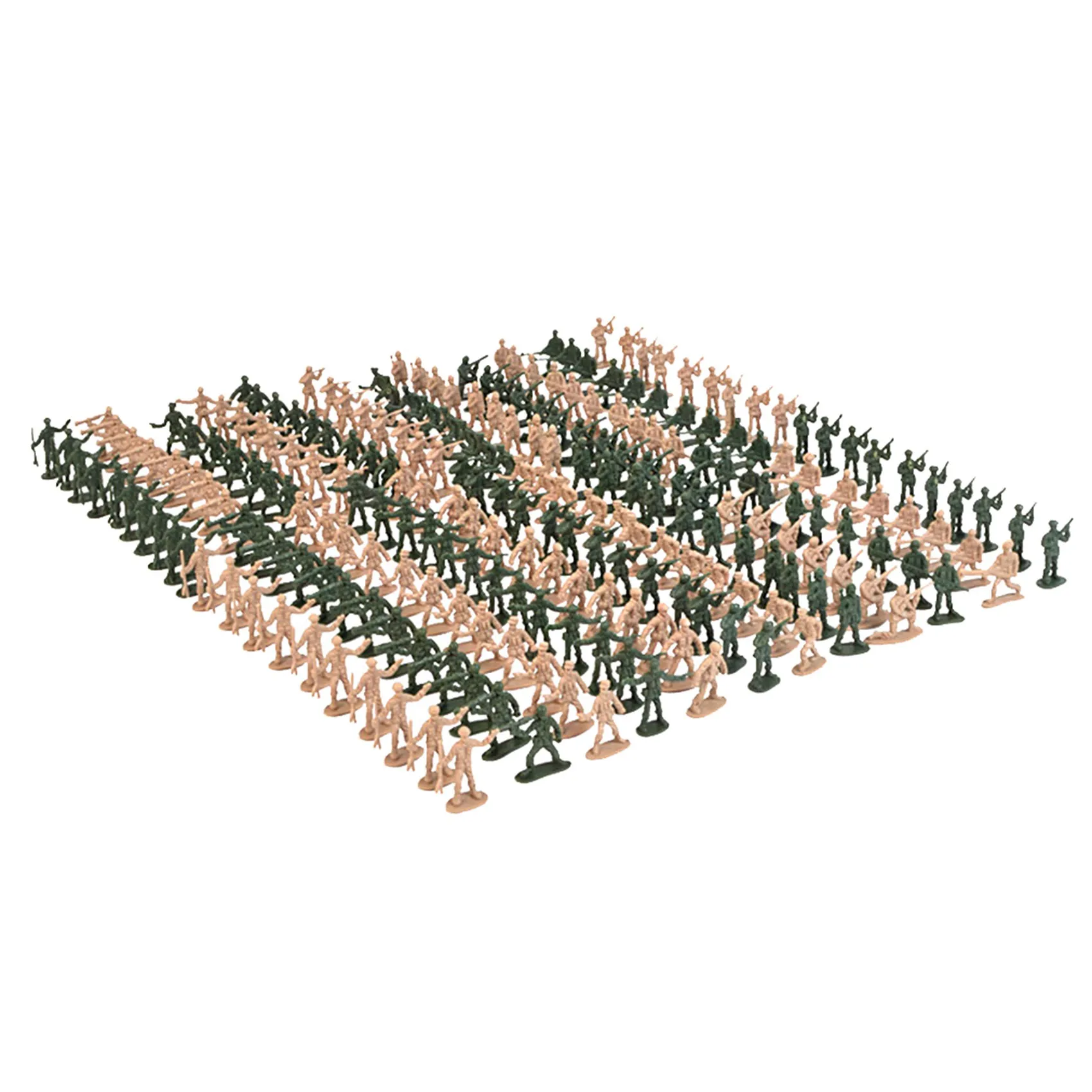 M15K360Pcs/Set 1/72 DIY Simulation Plastic Soldiers Figurine Figures Model Mini Soldier Figures Sand Table Accessories