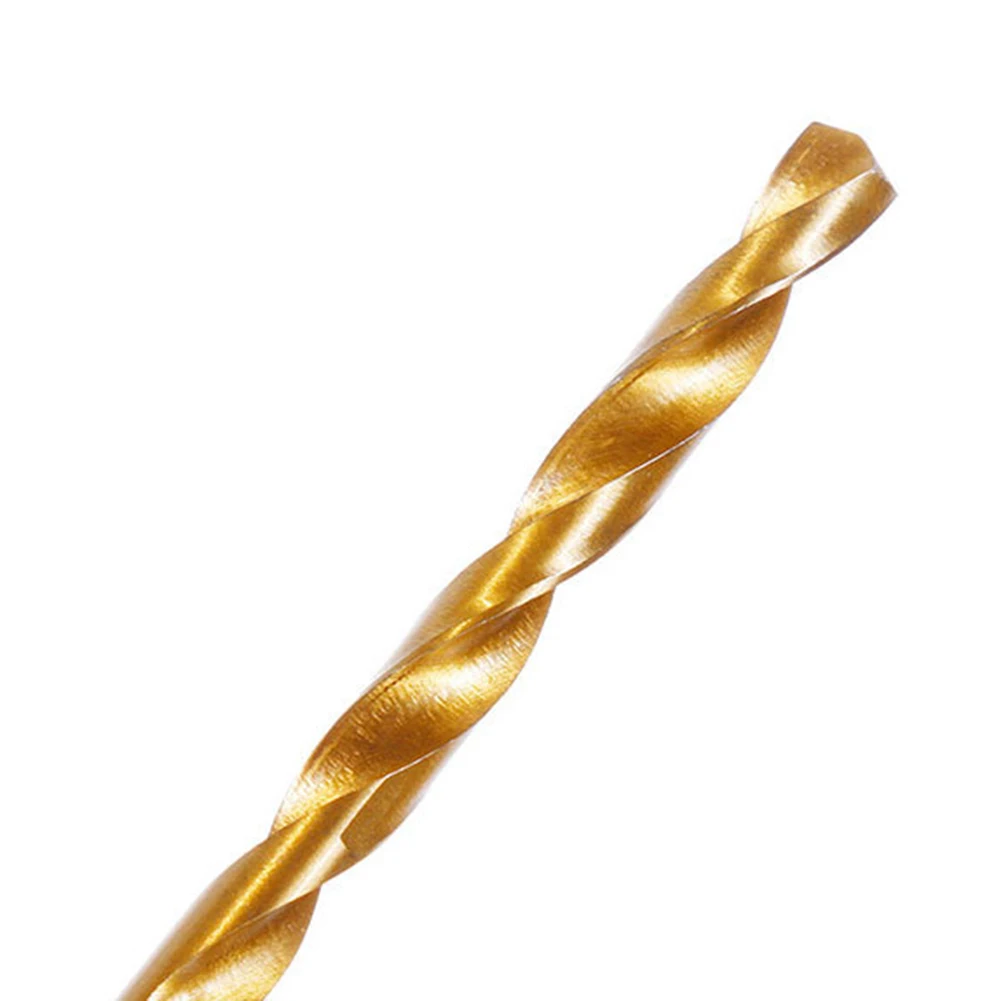 8Pcs 3-6.5mm HSS Drill Bit Hex Shank For Wood Metal Marble Drilling Hole Cutter Length 80-119 Mm For Drilling Aluminum Wood