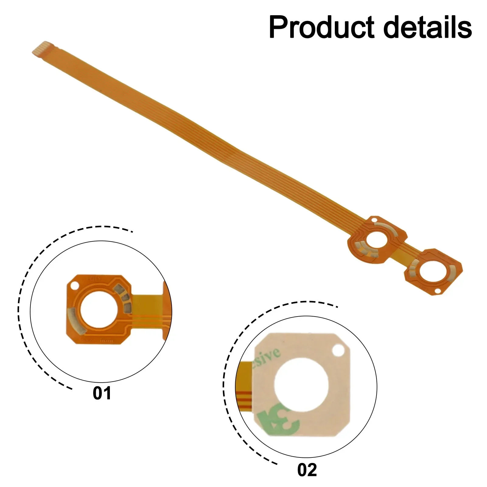 Auto Instrument Cluster Information Display Repair Tape ABS Material Direct Installation Compatibility with Multiple Models