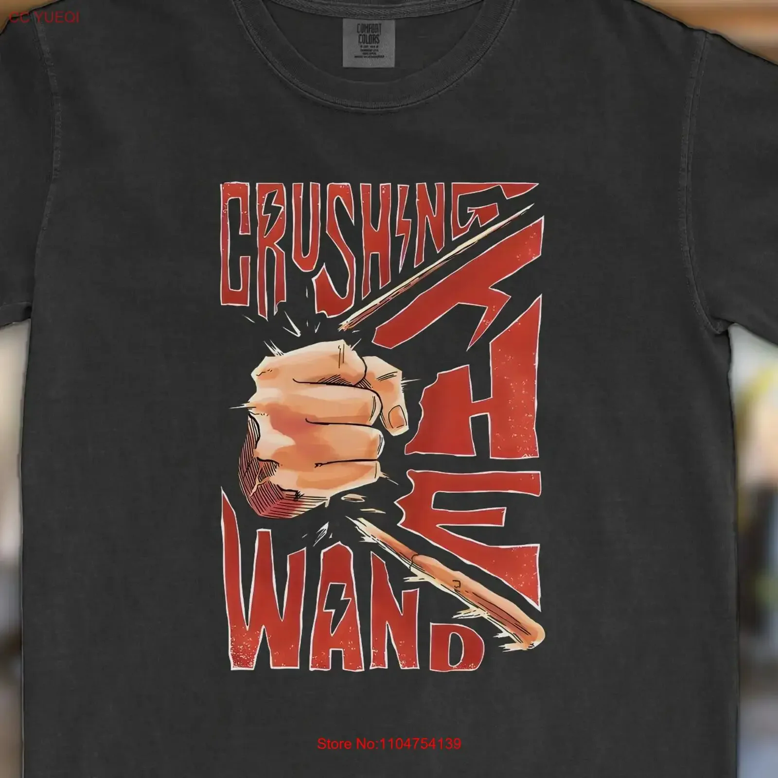 Mashle T Shirt Magic and Muscles Mash Burnedead Crushing The Wand Dot Barrett Rayne Ame for Him vintage Washed fashion