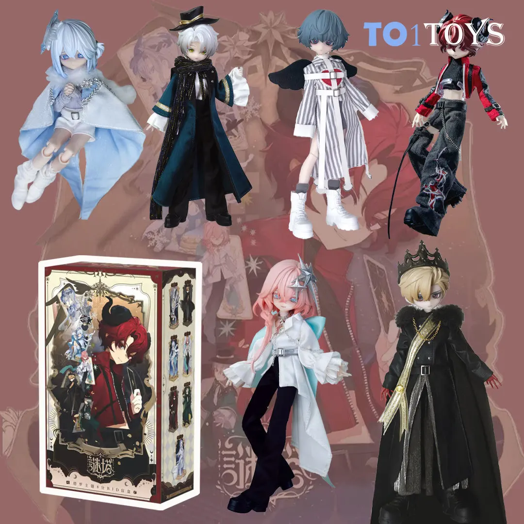 Mita Cat Box Series 1/8 BJD Blind Box Mystery Box Toys Cute Action Anime Figure Caixa Caja Dolls Gift Desktop Ornament Toys