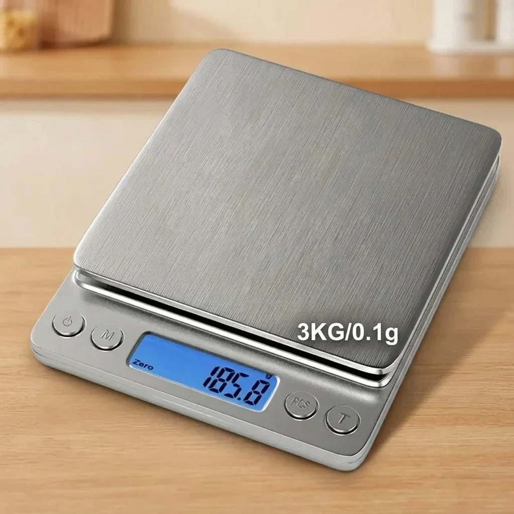 balance de cuisine en acier inoxydable