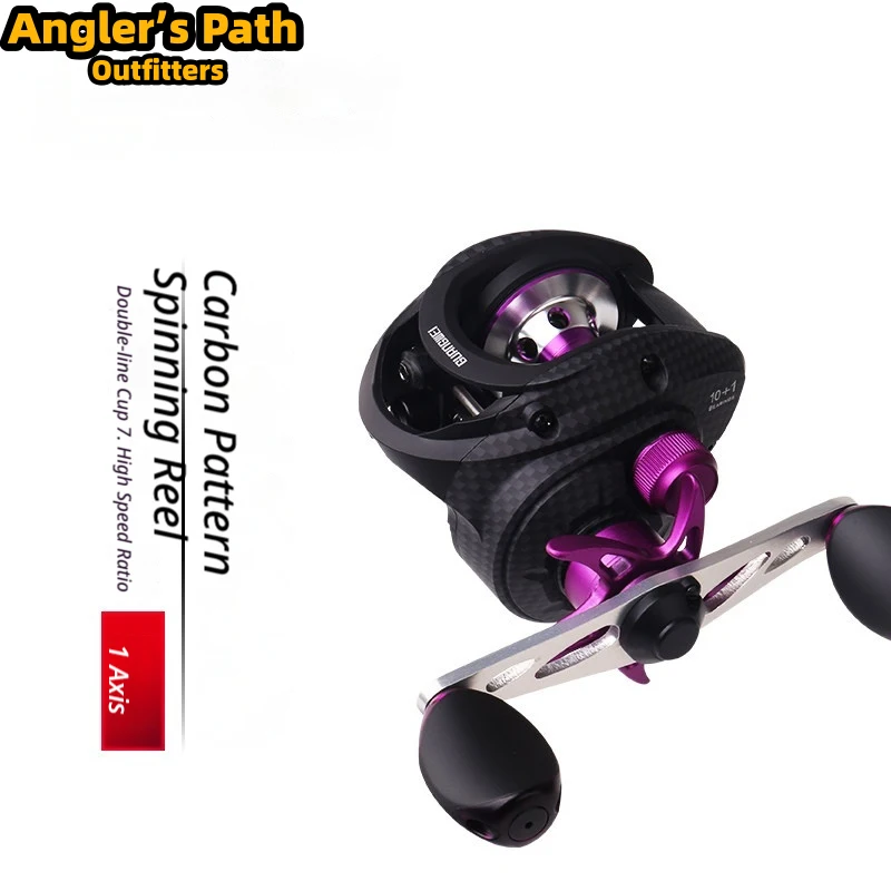 mulinello-da-baitcasting-guangwei-jinfan-con-doppia-bobina-11-cuscinetti-freno-magnetico-micro-multiuso-per-la-pesca-a-spinning