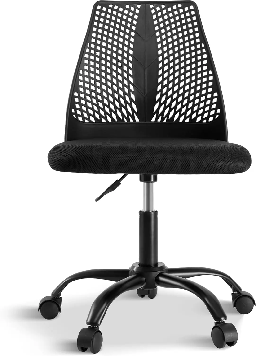 

Эргономичное офисное компьютерное игровое кресло с поддерживающей амортизацией, 360° ° Поворотные и прочные металлические ножки, черные