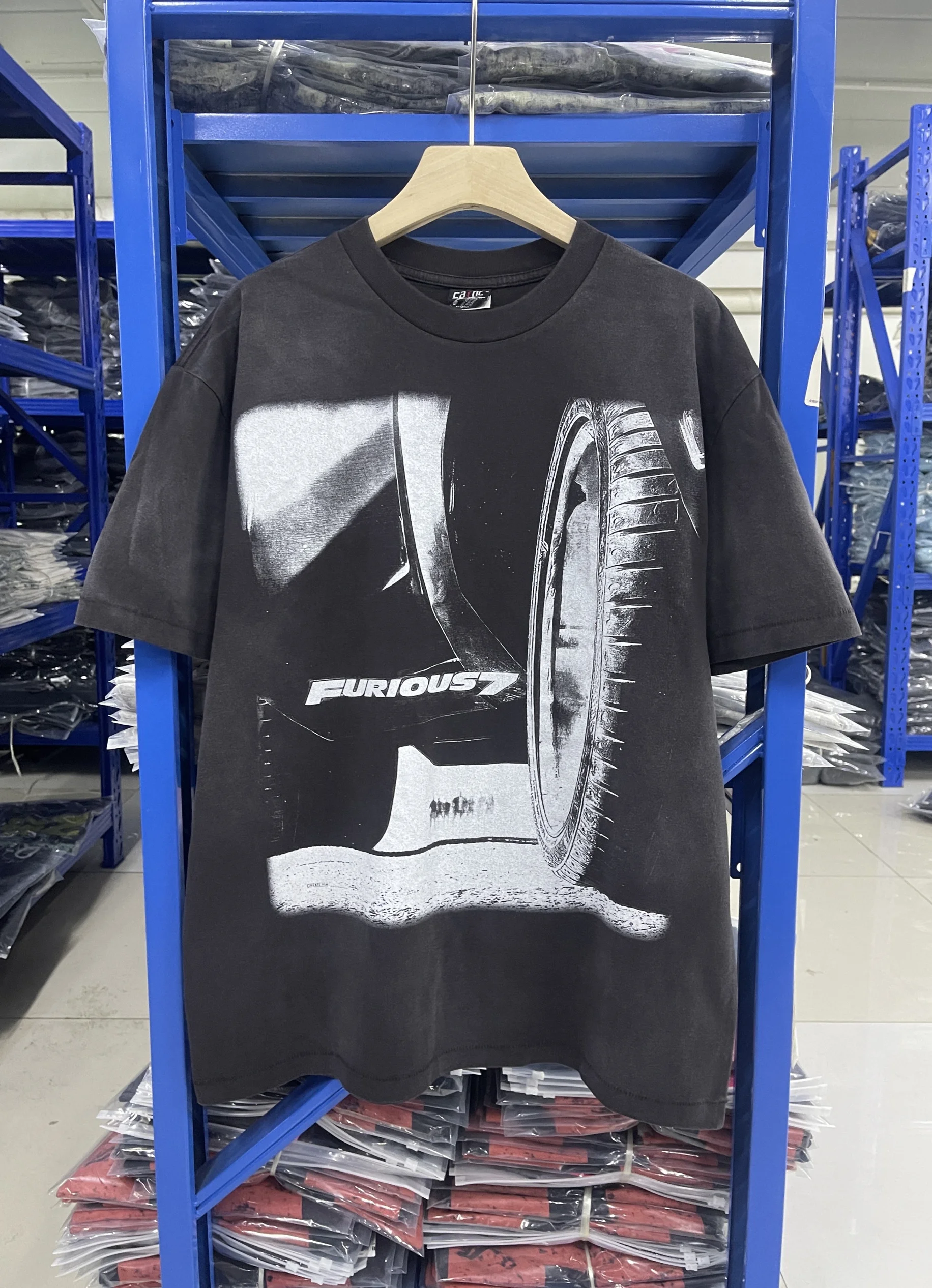 Speed And Passion 7 Movie Short Sleeve T-Shirt Unisex Cotton Youth Fashion Summer Casual round Neck Regular Fit Tee