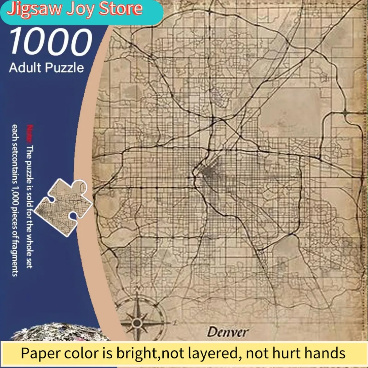 1000Pcs Adult Jigsa… - image