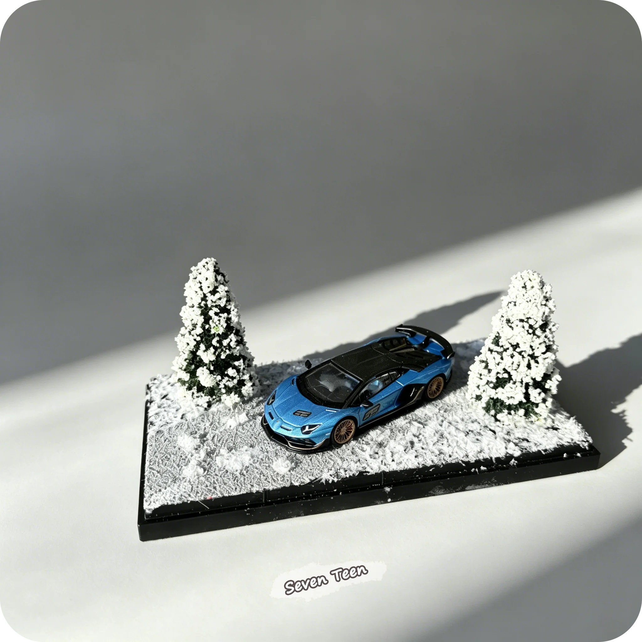 1:64 Schneefeld-Szenerie Klein – Display Case Acrylic Bewertung und Preis