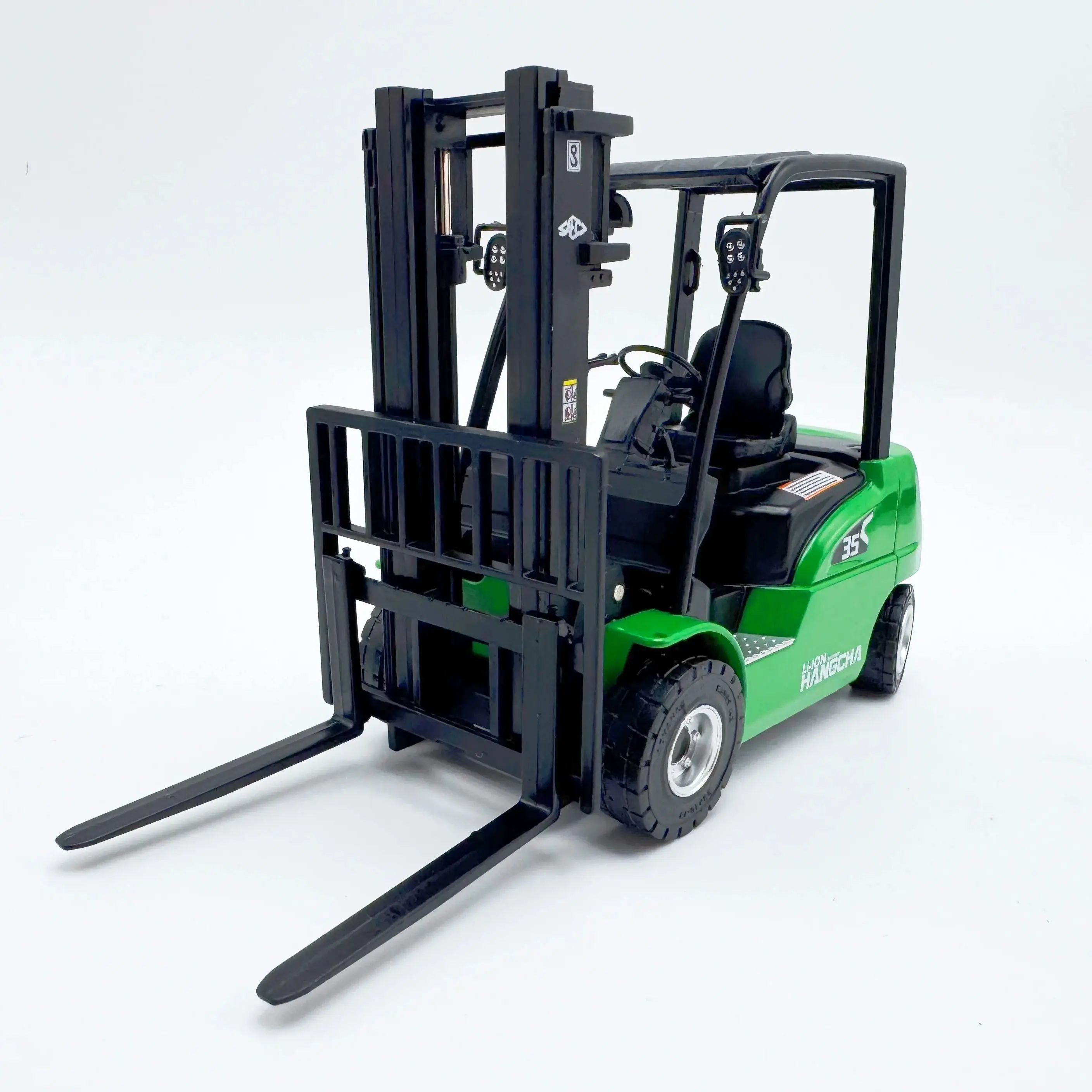 

1:25 Scale Forklift Engineering Vehicle Classic Finished Collectible Ornament In Stock Forklift Alloy Model