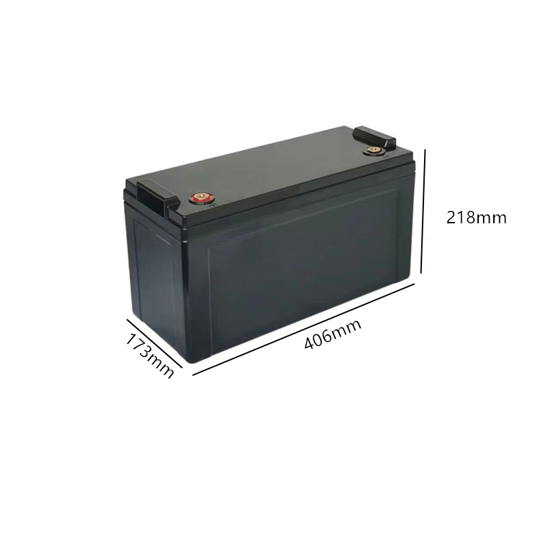 50/60/80/90/105/150Ah Lifepo4 Battery Storage Box 12V 24V Solar Cells RV Yacht Battery Case Plastic Enclosure Waterproof Case