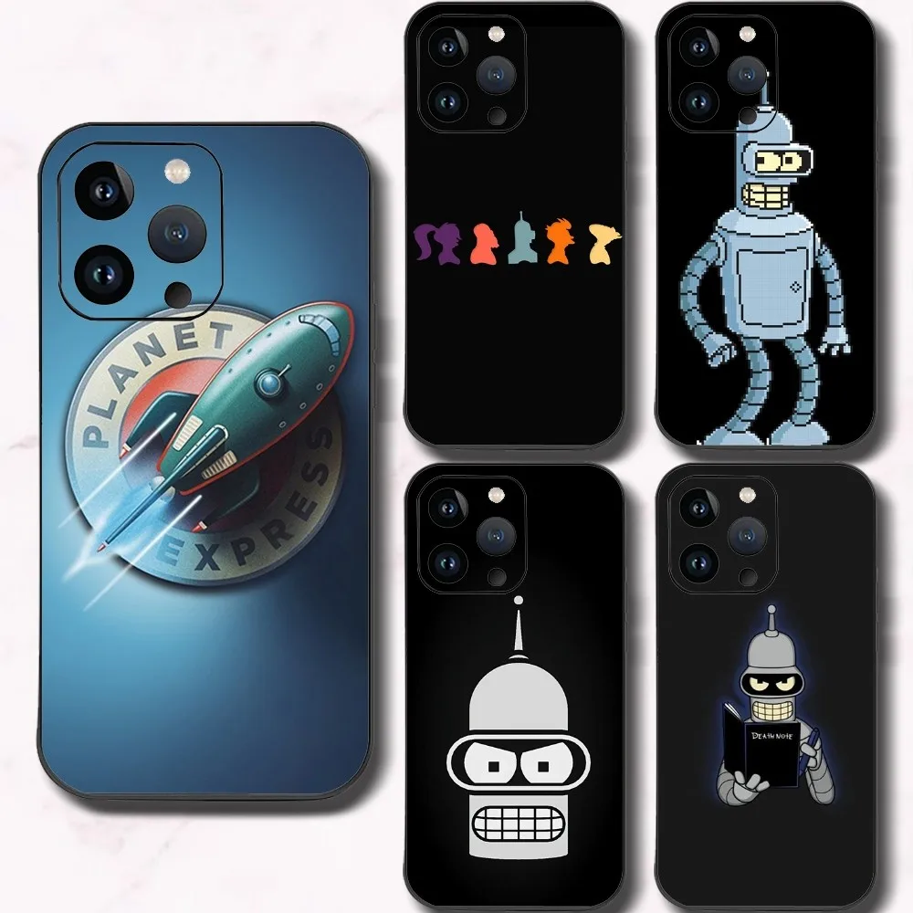 F-Futurama Phone Case For Iphone 15 11 13 14 Pro Max 7 8 Plus X Xr Xs Max Se2020 12mini Cover Case