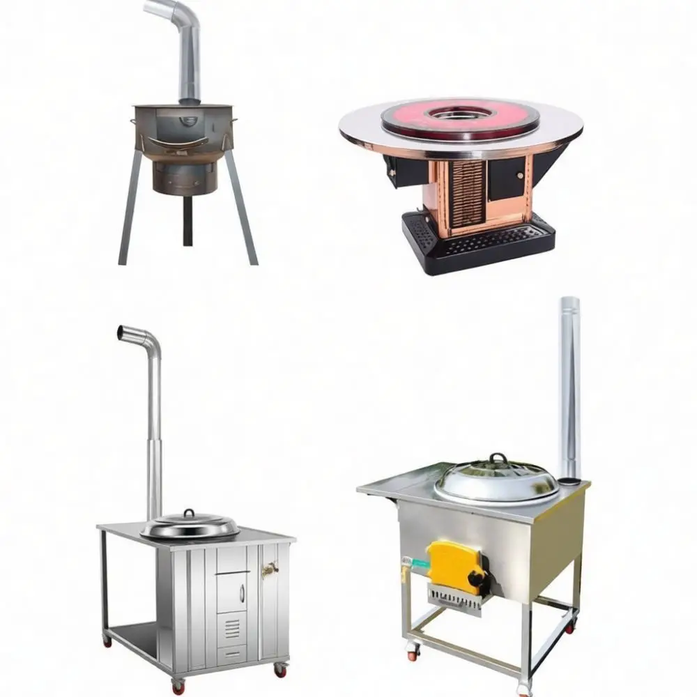Stainless Steel Fireplace Exhaust Pipe Thickened Stove Flue Connector Seamless Venting Tube Durable Heating Duct