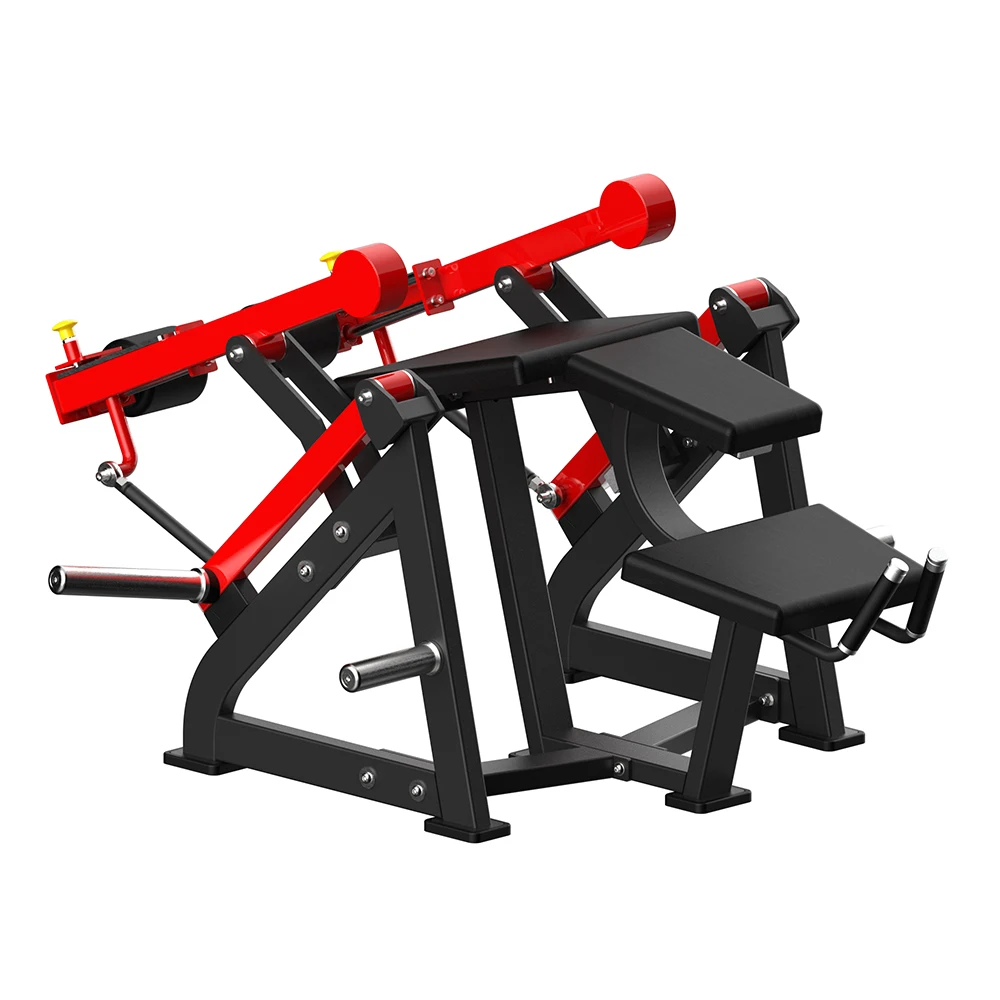 Europe Famous Import Sports Strength Training Equipment Commercial Equipment Fitness Machine Plate Loaded Iso-lateral Leg Curl 1
