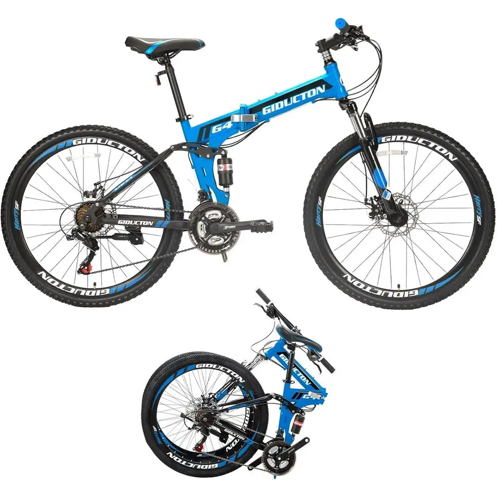 

Горный велосипед с двойной подвеской 26/27.5 дюймов, 21 скорость, унисекс, для любых типов местности