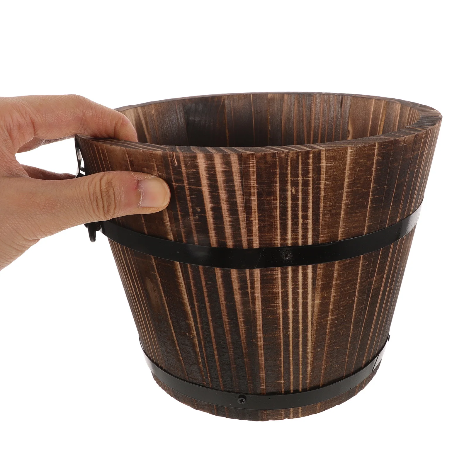 

Деревянный круглый контейнер для приготовления на пару для кухни, дома, ресторана, деревянный контейнер для хранения риса на пару, деревянное ведро для суши