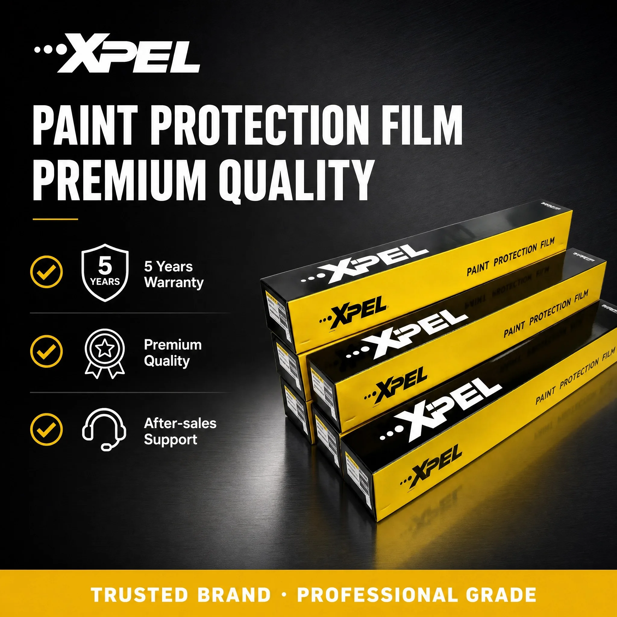 Película Protectora Transparente para Automóviles XPEL, Película Protectora de Pintura para Automóviles TPU PPF, Adhesivos para Automóviles, Accesorios Exteriores para Automóviles