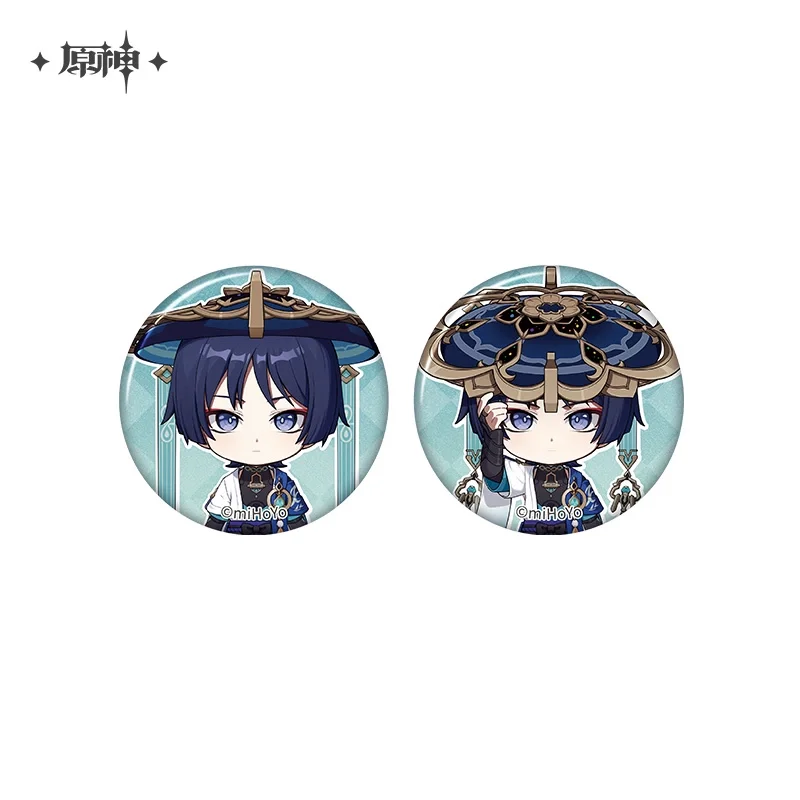 Sunsyea Genshin Impact Official Merch miHoYo Original Authentic LYXJQ Series Badge Wanderer Alhaitham Thoma