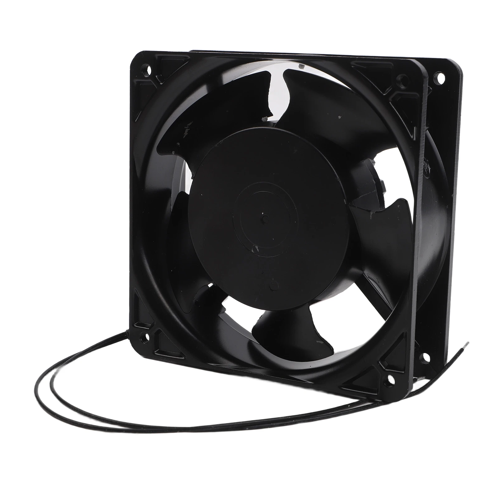 Metal Blade Axial Fan Engineered For Fireplace Cassette Insert Applications With Thermal Durability And Steady Warm Air Delivery