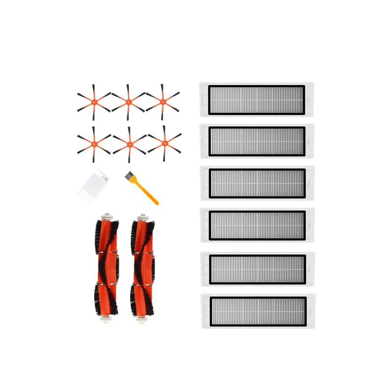 Cepillo Lateral filtro HEPA cepillo principal adecuado para Xiaomi aspiradora 2 Roborock S50 accesorios de Robot aspirador