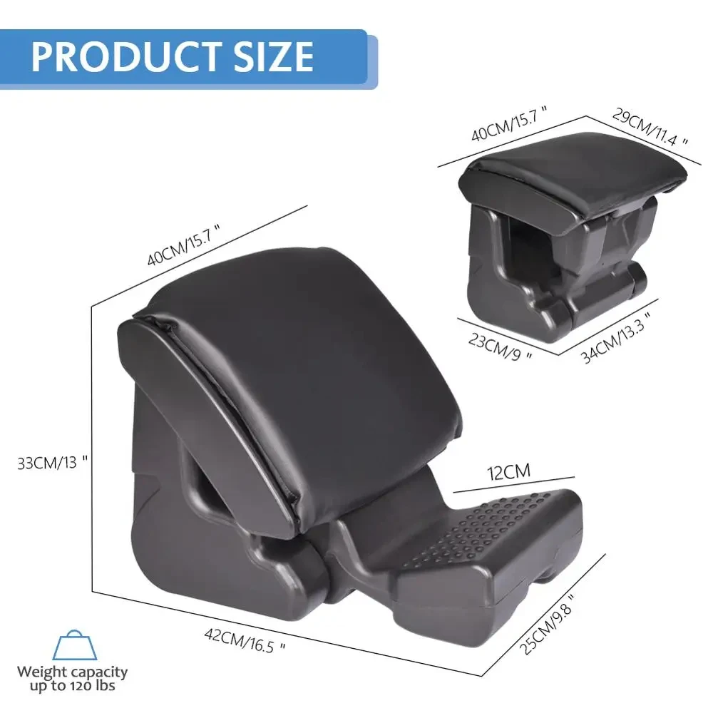 مقعد قدم مريح قابل للتعديل ، أسفل المكتب ، مسند قدم السيارة ، ارتفاع الزاوية ، مسند القدم ، المكتب المنزلي ، 3 أوضاع وظيفية #3