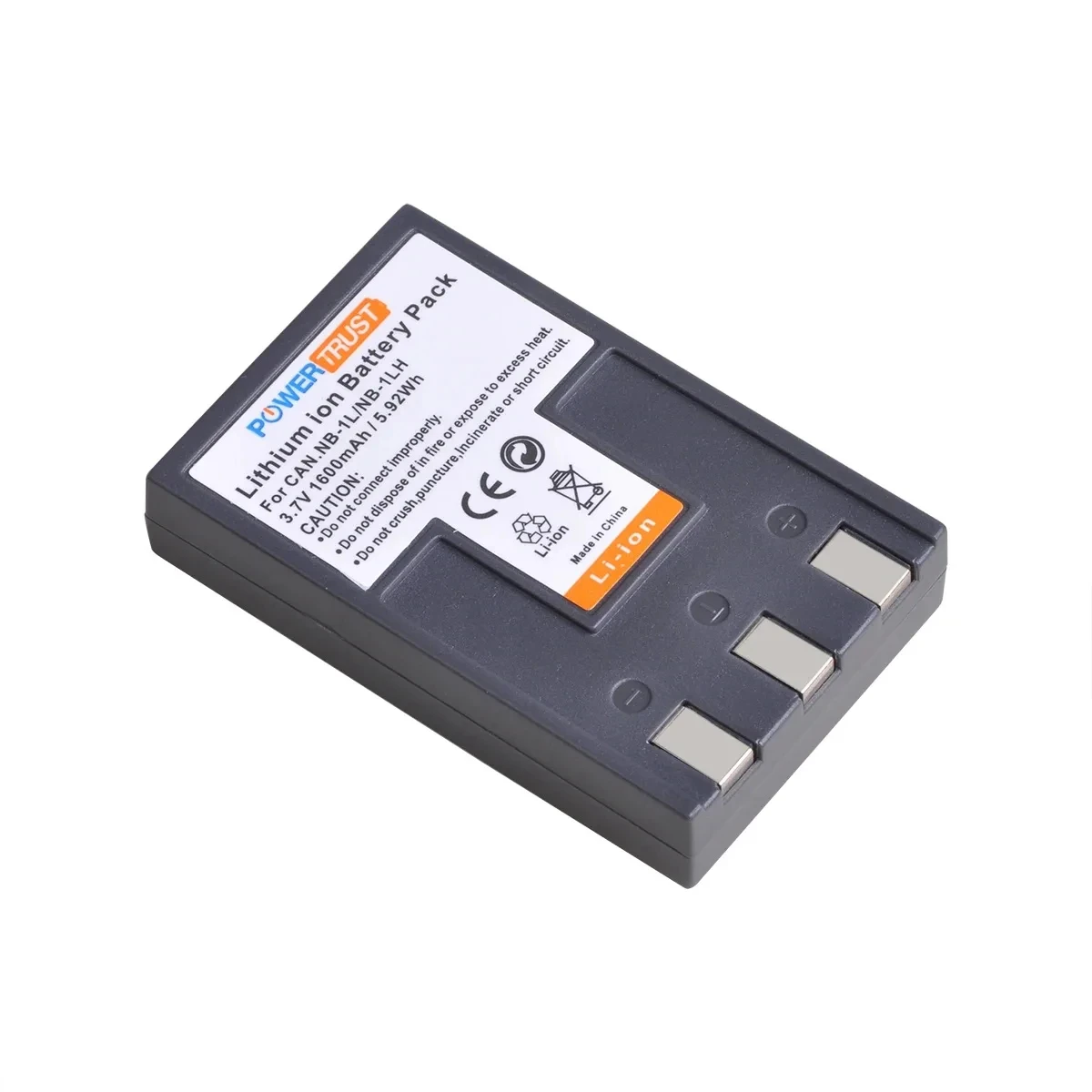 1600mAh NB 1LH 1L Bateria NB-1L NB-1LH nb1lh nb1l Battery for Canon PowerShot 100 S110 ELPH S110 S200 S230 S300 S330 S400 S410