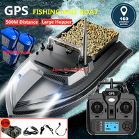 Professional 500M GPS Fishing Bait Boat 160 Position Remote Control Fishing Feeder Boat 1 Hoppers 2KG Automatic Return Fishing